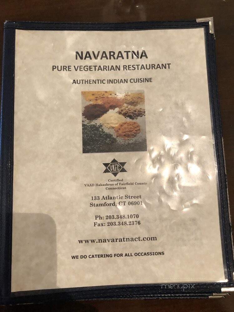 Navaratna Vegetarian Indian - Stamford, CT
