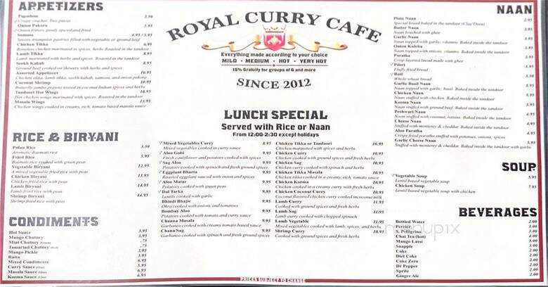 Royal Curry Cafe - Toluca Lake, CA