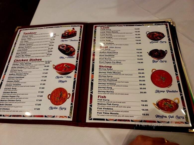 India Kitchen - Tustin, CA menu_pic