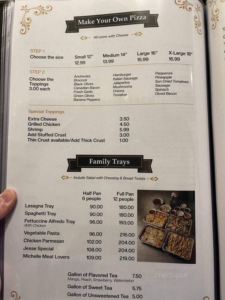 Roma's Italian Restaurant - Cumby, TX menu_pic