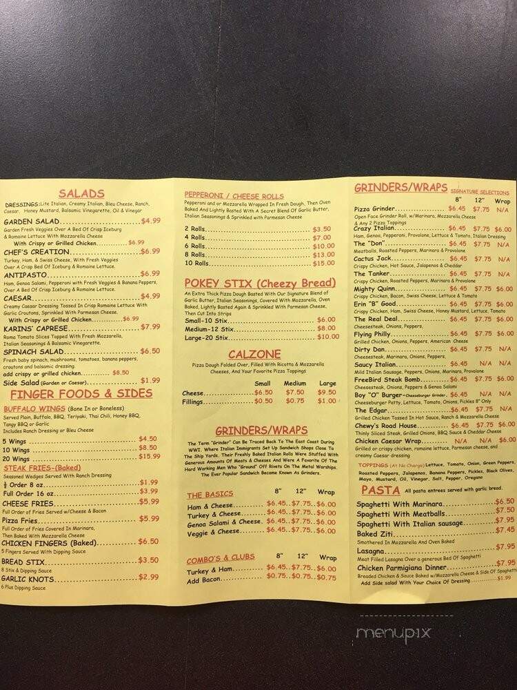 Slice Pizzeria & Wing House - Tampa, FL menu_pic