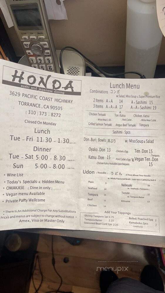Honda Restaurant - Torrance, CA
