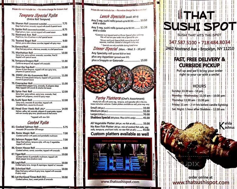 That Sushi Spot - Brooklyn, NY