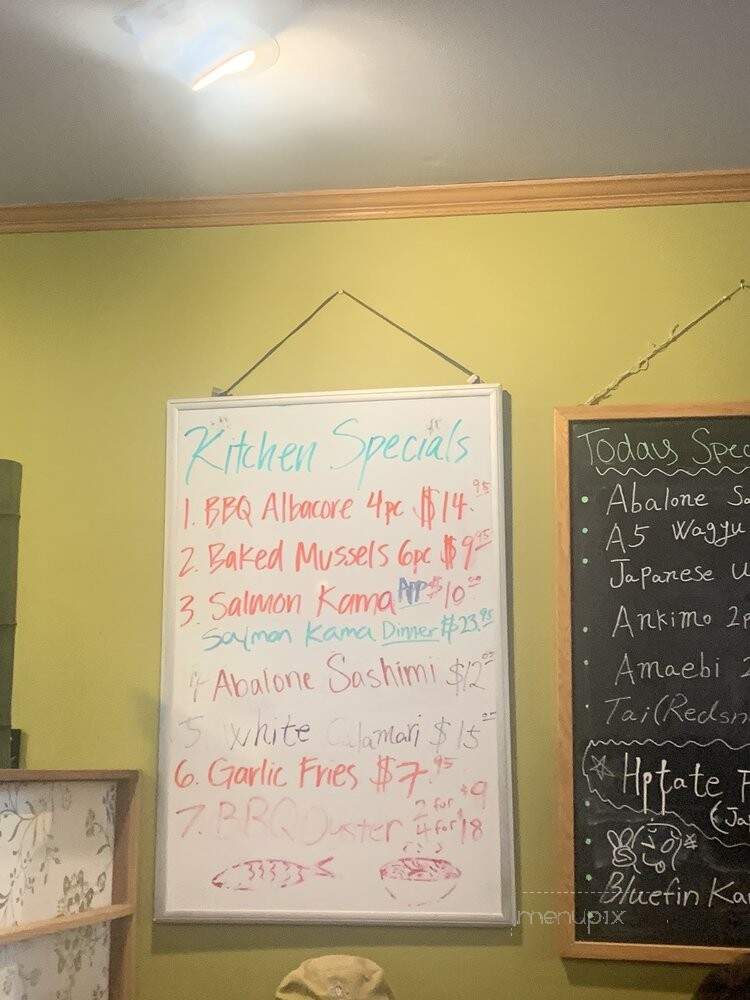 Kyoto Sushi Bar Grill & Ramen - Sacramento, CA menu_pic