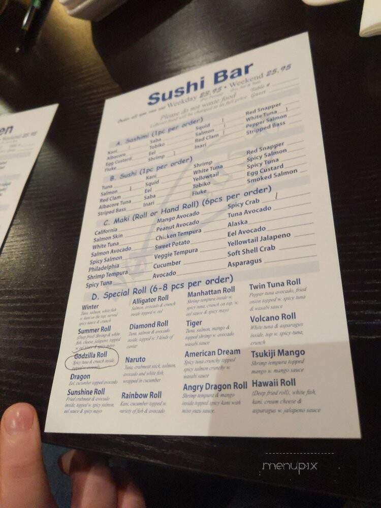 No. 1 Sushi - Pearl River, NY