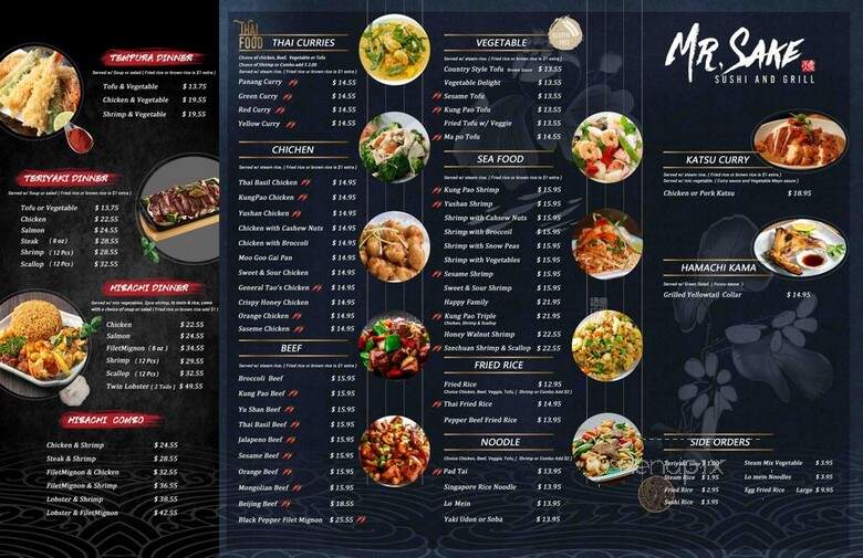 Mr Sake Sushi & Grill - Louisville, CO menu_pic