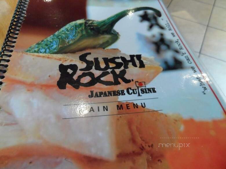 Rock Japanese Cuisine - San Francisco, CA menu_pic