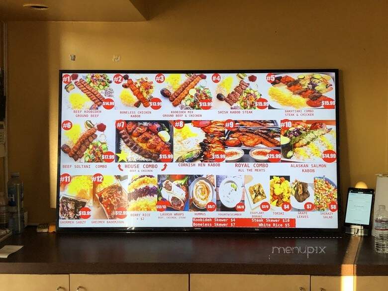 Cali Kabob - Canoga Park, CA menu_pic