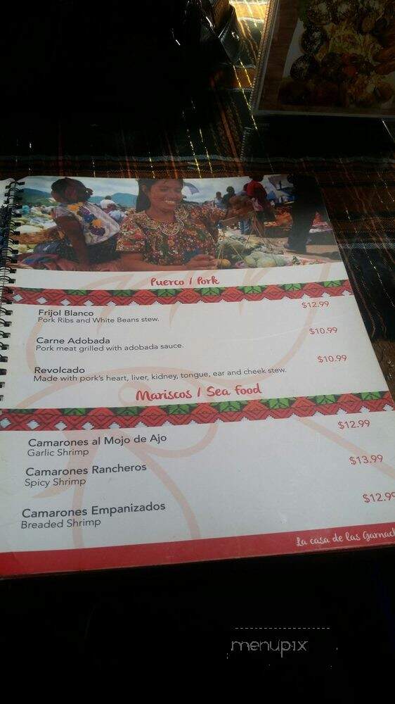 La Casa de las Garnachas & Beer - North Hills, CA menu_pic