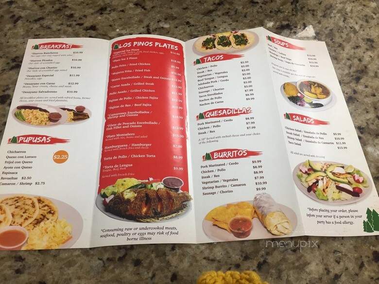 Los Pinos Mexican Grill 3 - Chelsea, MA menu_pic