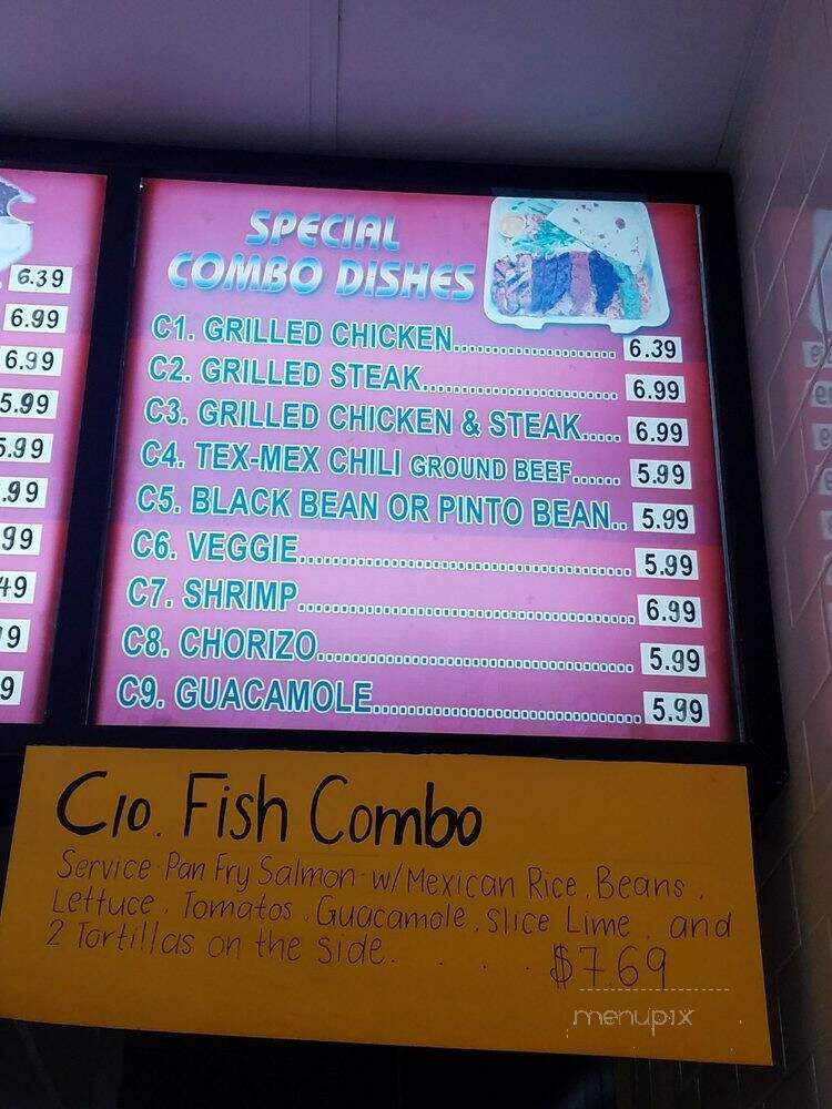 Fresco Taco Grill - Astoria, NY menu_pic