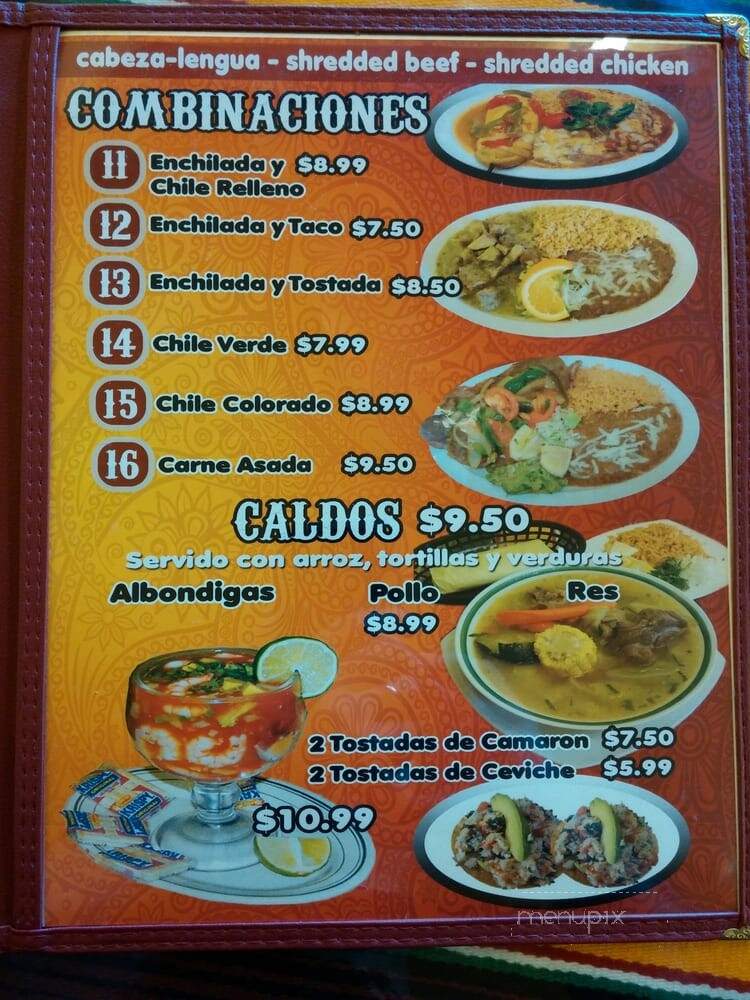 Taqueria Coyacan - Fresno, CA menu_pic