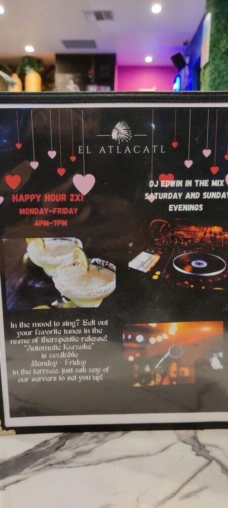 El Atlakat 3 - Miami, FL menu_pic