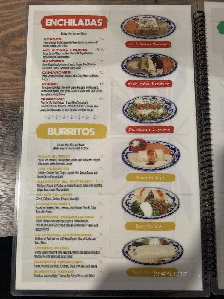 El Patron Restaurante & Cantina - Garden City, KS menu_pic