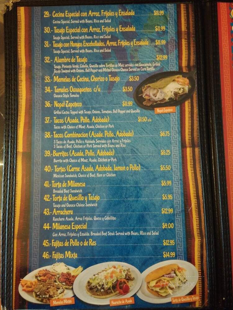 Oaxaca Restaurant - Selma, CA