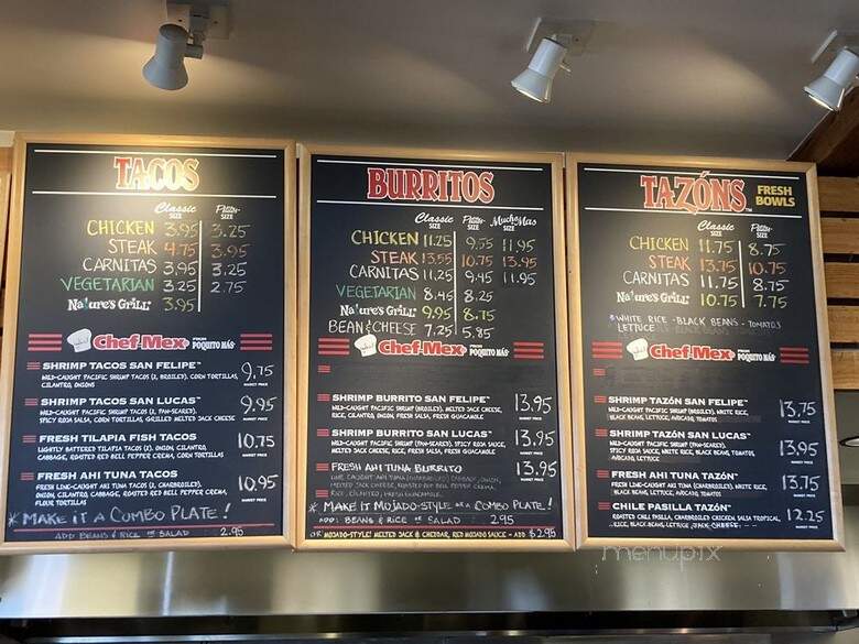 Poquito Mas - Encino, CA menu_pic
