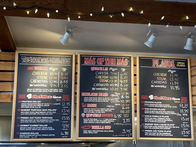 Poquito Mas - Encino, CA menu_pic