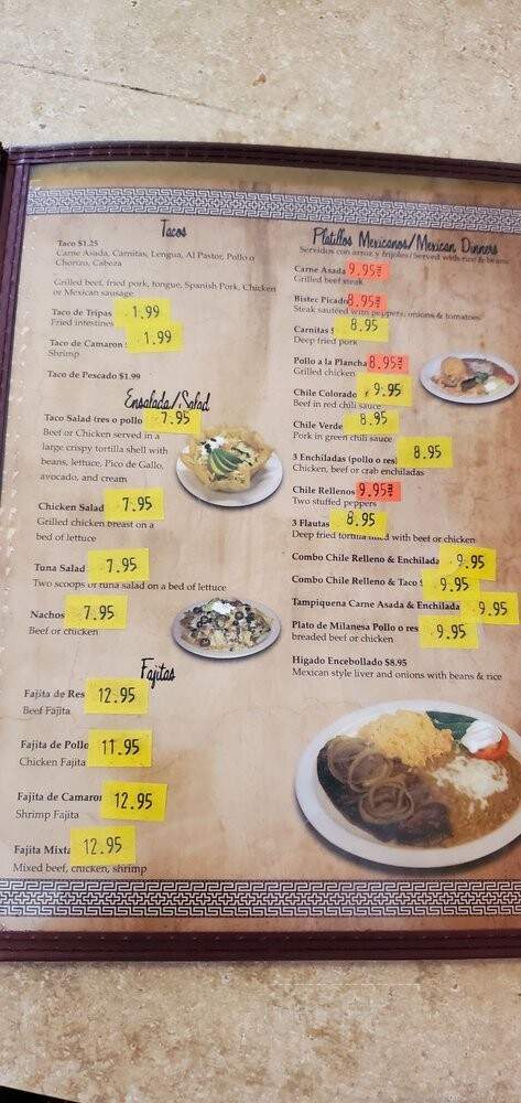 Kiko Mexican Grill - Pico Rivera, CA menu_pic