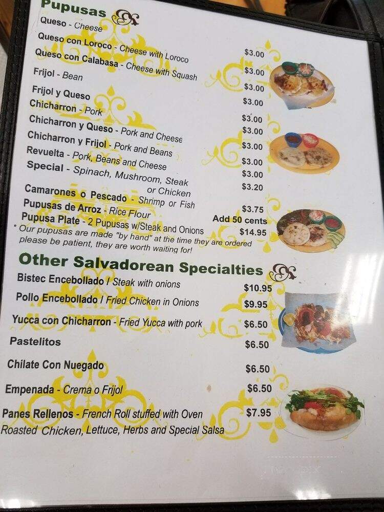 Lacosta Del Sol - San Jose, CA menu_pic