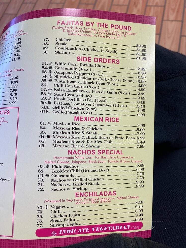 Taco King II - East Meadow, NY menu_pic