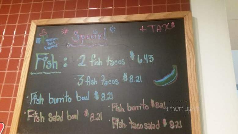Mexican Post Express - Philadelphia, PA menu_pic