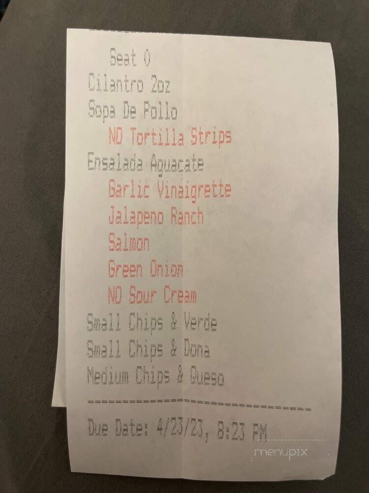 Tacodeli - Austin, TX menu_pic