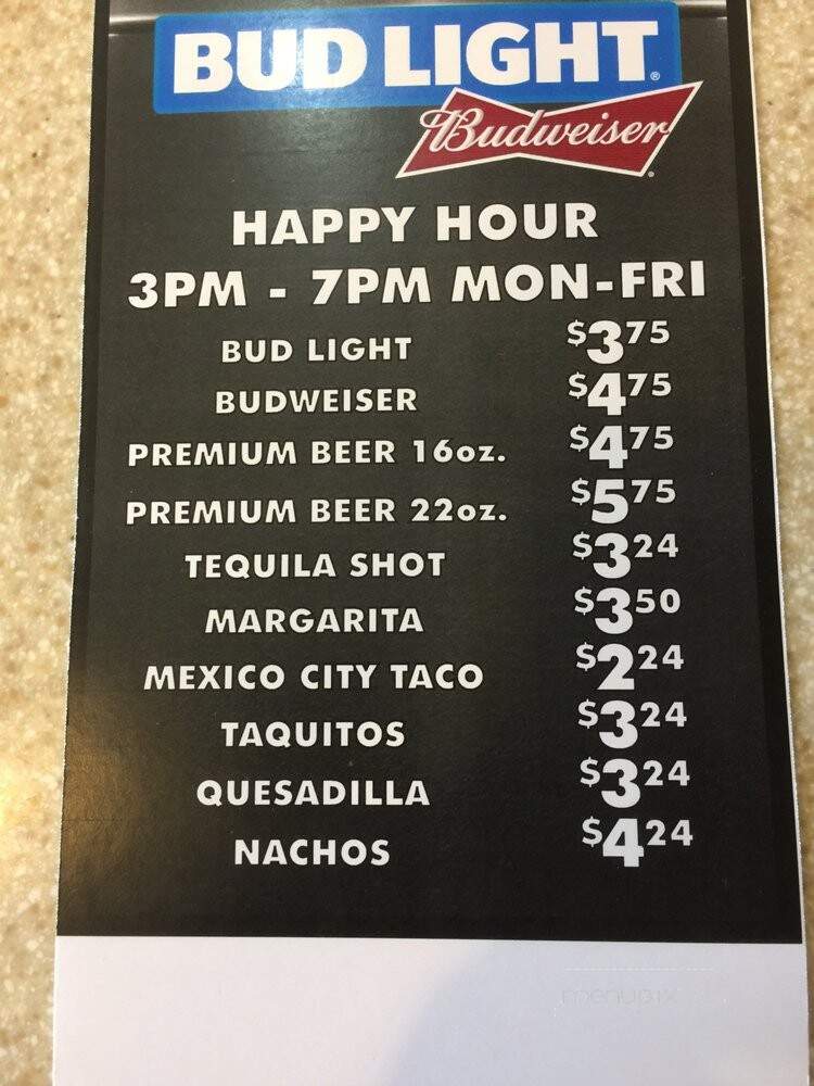La Salsa Fresh Mexican Grill - Fremont, CA menu_pic