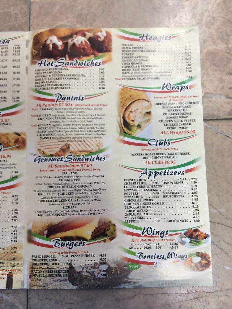 Pizza Pasta House II - Dresher, PA menu_pic