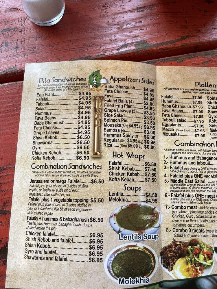 Jerusalem Pita House - Astoria, NY menu_pic