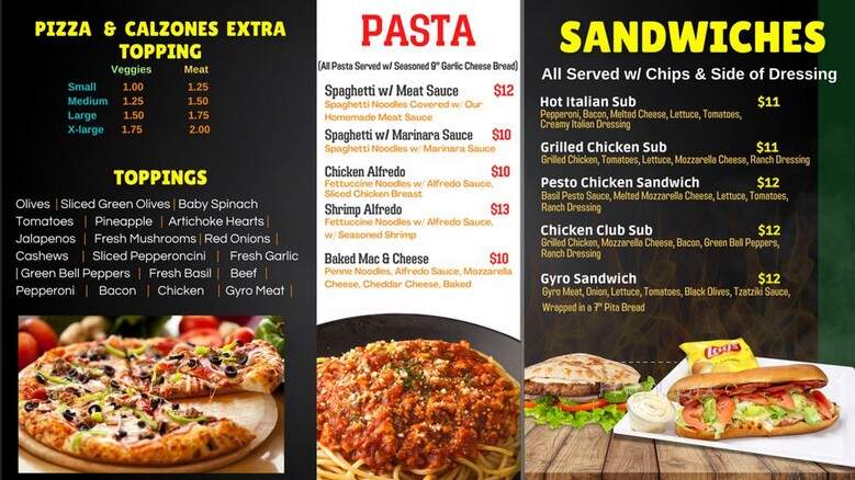 Renner Pizza and Grill - Richardson, TX menu_pic