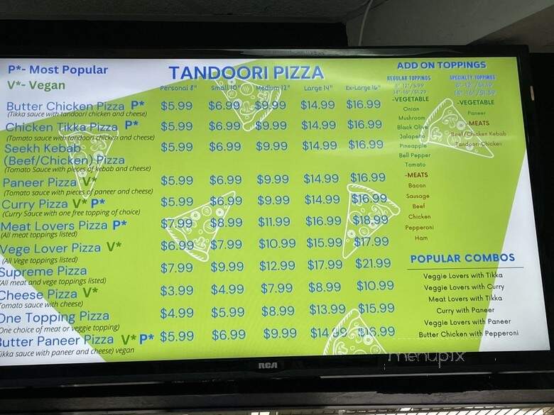 Renner Pizza & Grill - Richardson, TX menu_pic