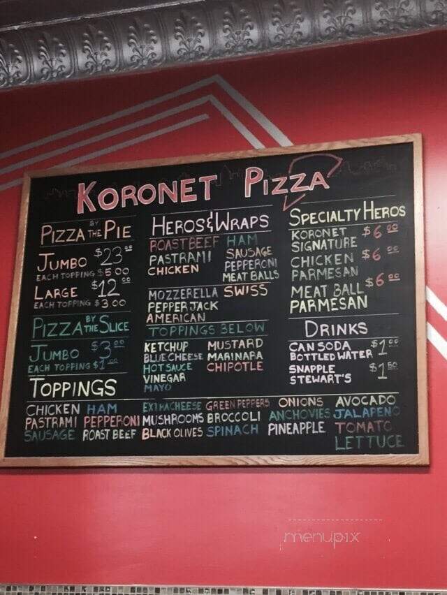 Koronet Pizza of Washington Heights - New York, NY
