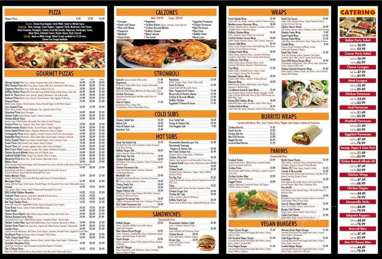 North House of Pizza - Salem, MA menu_pic