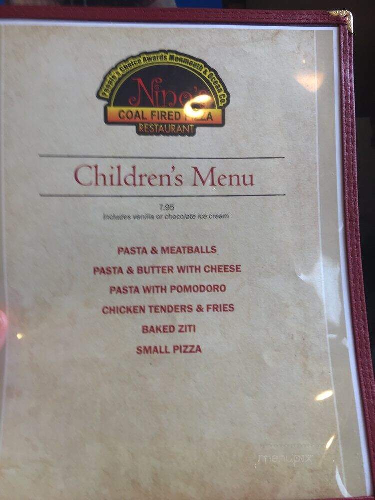 Nino's Coal Fired Pizza Restaurant - Brick, NJ