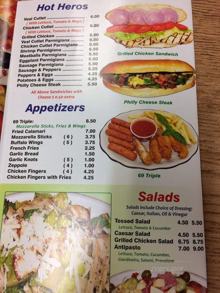 Pizzeria 69 - Flushing, NY menu_pic