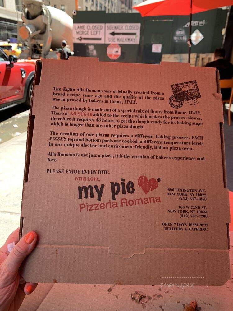 My Pie Pizzeria - New York, NY