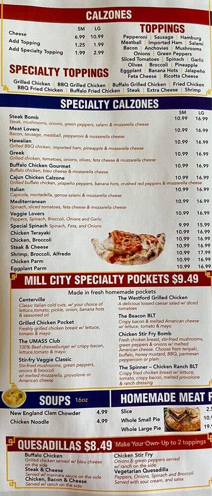 Mill CIty Pizzeria - Lowell, MA