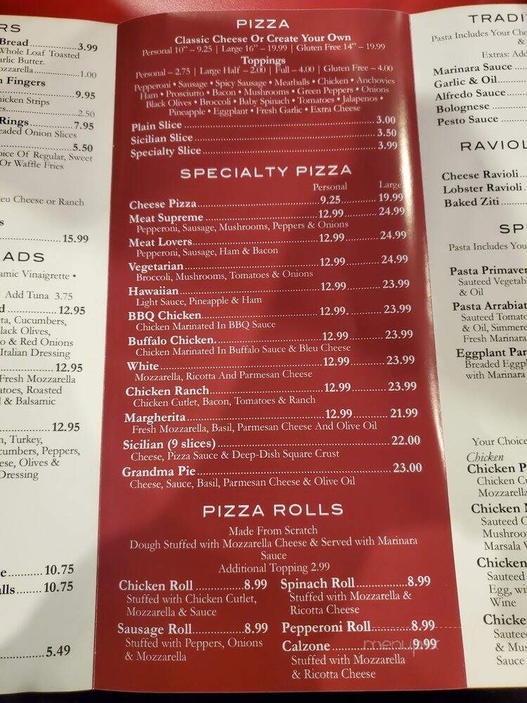 Nonno's Focacceria & Pizzeria - New York, NY