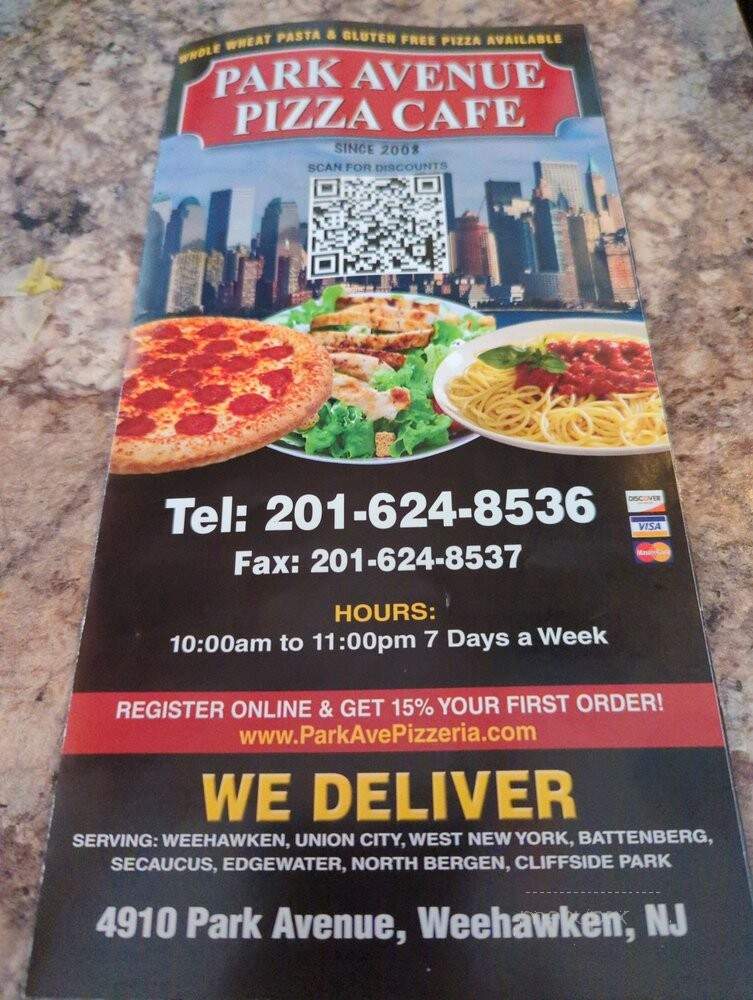 Park Avenue Pizza - Jersey City, NJ