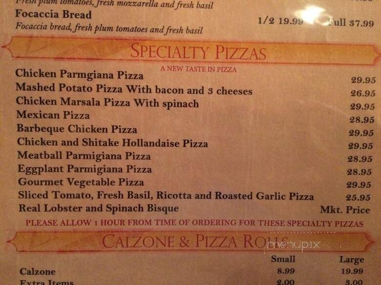 Pizza Time Cafe - Parkland, FL menu_pic