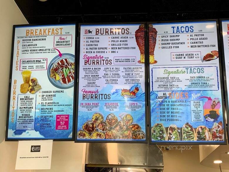 Milo's Pizzeria - Lake Forest, CA menu_pic