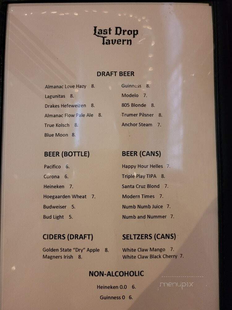 Last Drop Tavern - San Francisco, CA