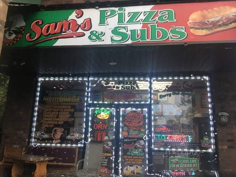 Sam's Pizza & Subs - Glen Burnie, MD menu_pic