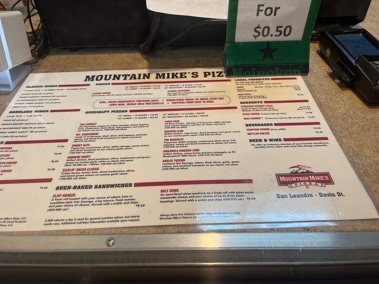 Mountain Mike's Pizza - San Leandro, CA