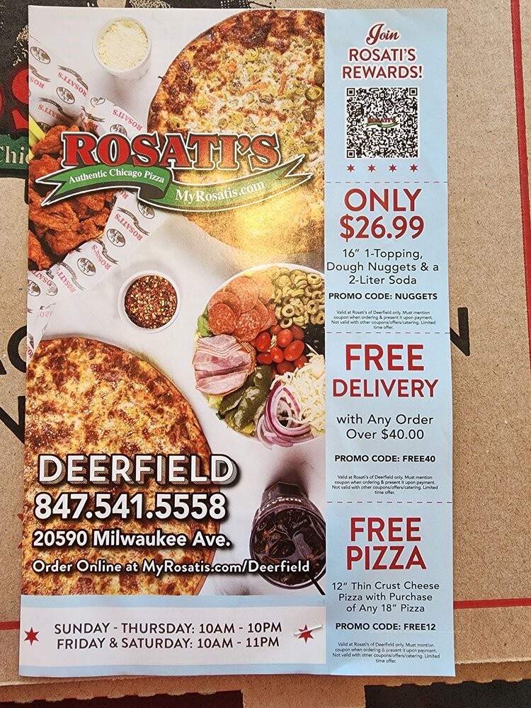 Rosati's Pizza - Northbrook, IL