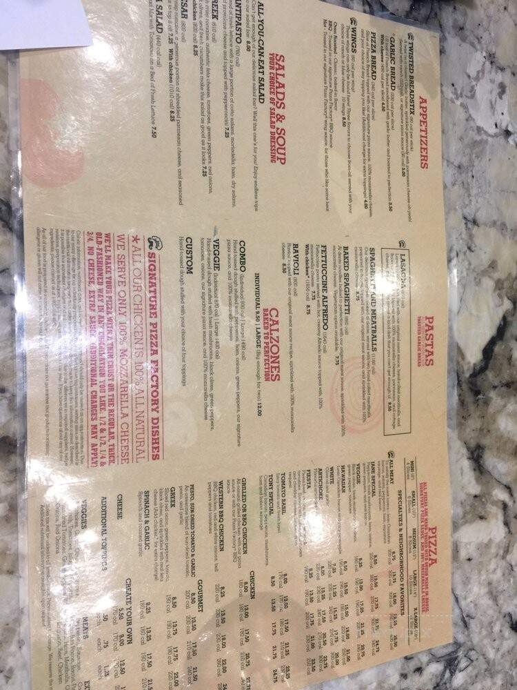 Pizza Factory - Visalia, CA