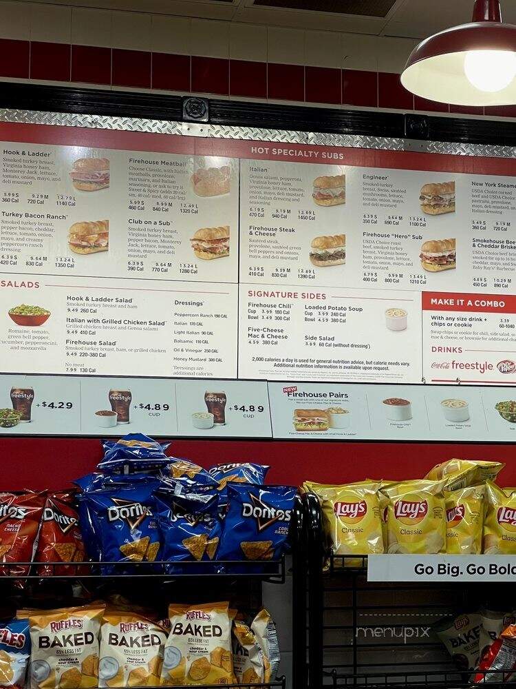 Firehouse Subs - Aurora, CO menu_pic