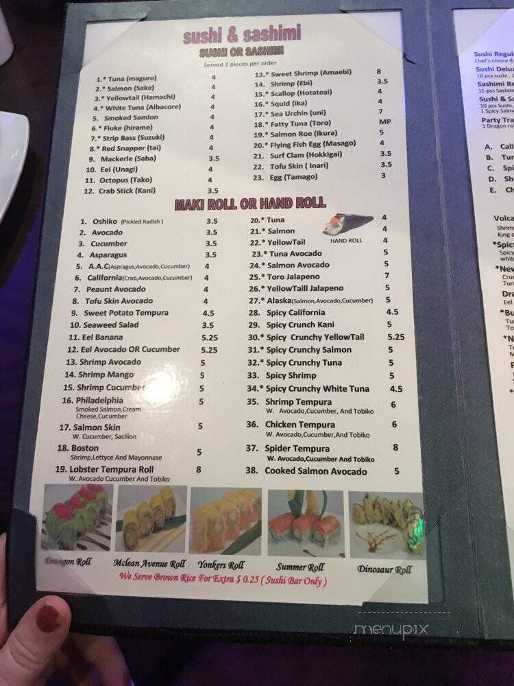 Tomo Sushi - Yonkers, NY menu_pic