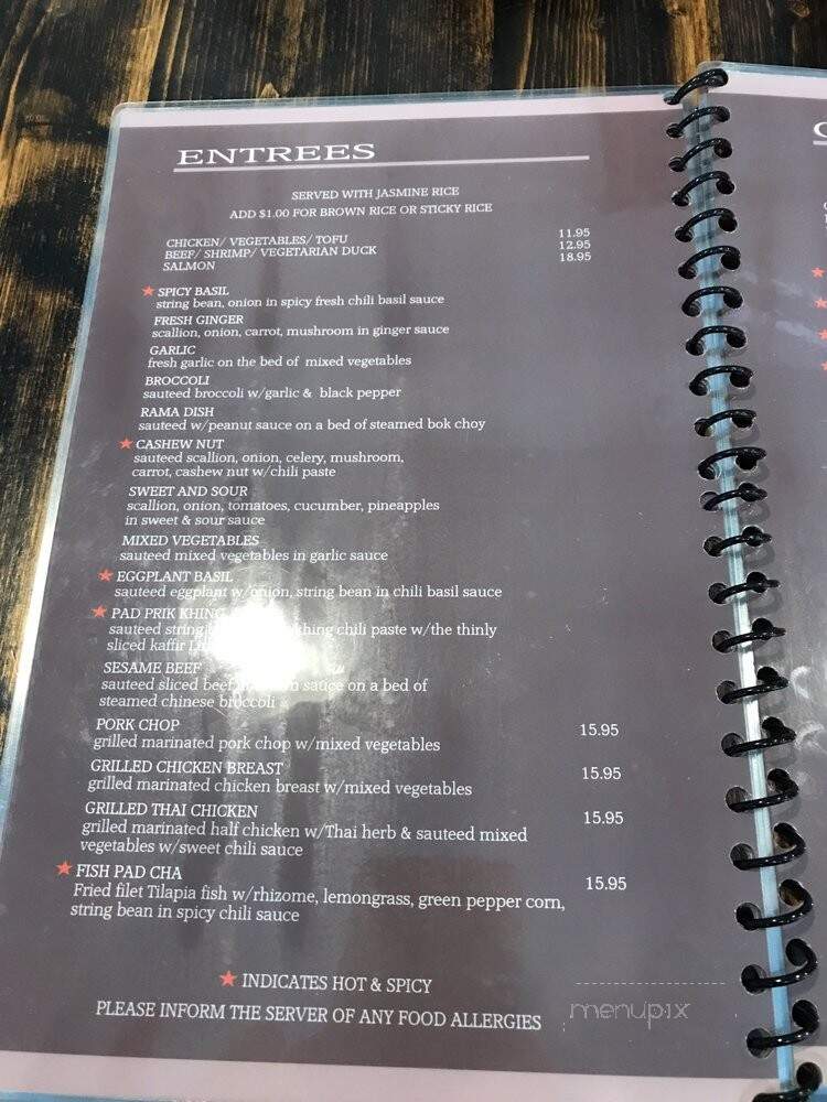 Peak Thai - New York, NY menu_pic