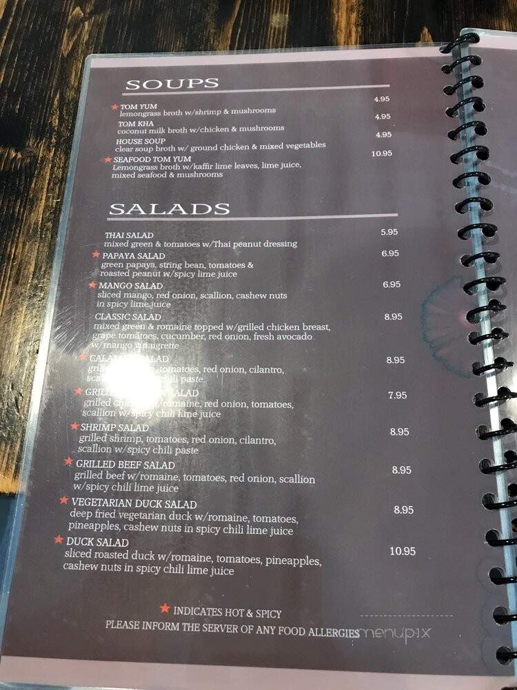 Peak Thai - New York, NY menu_pic